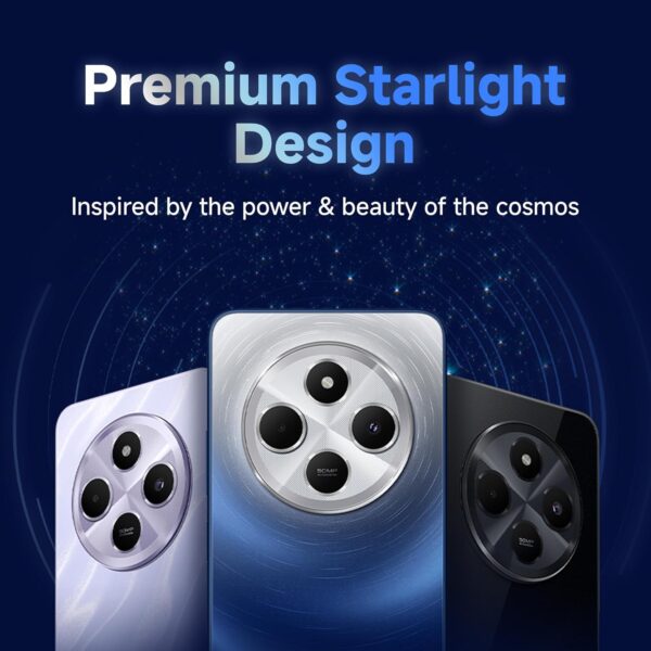 Redmi 14C 5G (Starlight Blue, 6GB RAM, 128GB Storage) | Superfast 4nm Snapdragon 4 Gen 2 | 120Hz 17.47cm (6.88”) Display | 5160mAh Battery | 50MP Dual Camera | Premium Starlight Design - Image 7