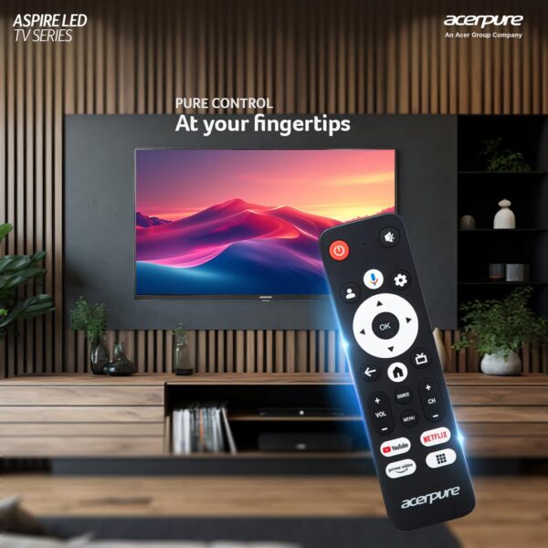 Acerpure 109 cm (43 inch) Aspire Series FHD LED Smart Google TV AP43FG41AASPD Model (Black) - Image 13