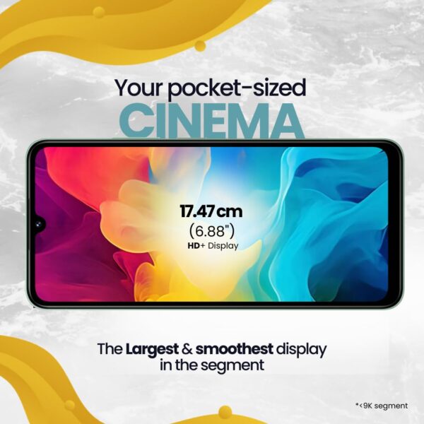 POCO C75 5G Aqua Bliss|4GB RAM 128GB ROM|6.88 inch HD+ Display|50MP Camera|5160 mAh Battery - Image 7