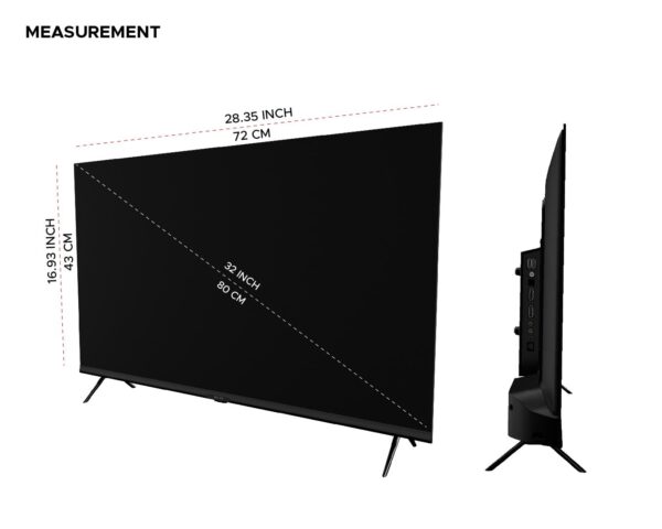 HEIM 80 cm (32 Inches) HD Ready Smart QLED TV - Image 4