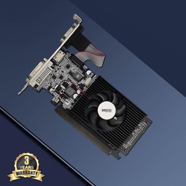 GEONIX Geforce GT-610LP 2GB ddr3_sdram pci_e Memory Graphics Card | VGA/HDMI/DVI Video Output - Image 3