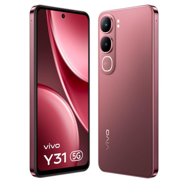 vivo Y31 5G (Rose Red, 6GB RAM, 128GB Storage) - Image 3