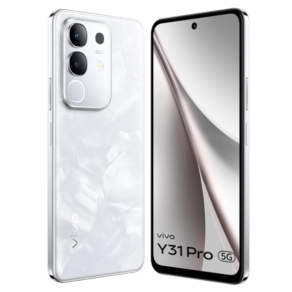 vivo Y31 Pro 5G (Dreamy White, 8GB RAM, 128GB Storage)