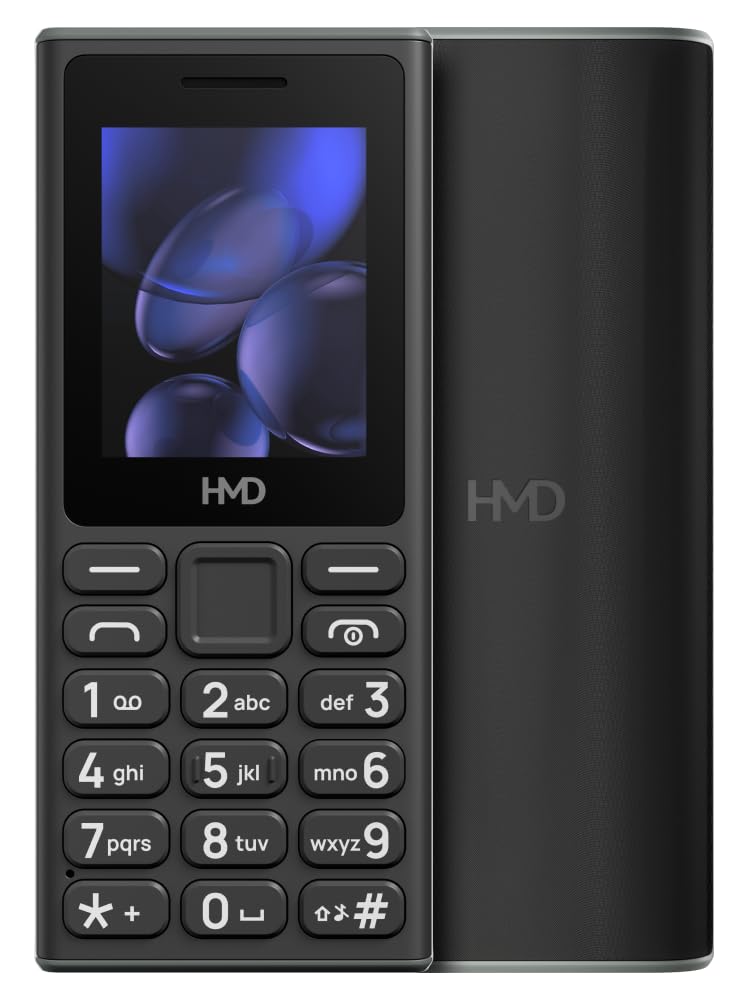 HMD 105 Keypad Phone with Built-in UPI App, Phone Talker, Long-Lasting Battery, Wireless FM Radio | Black - Image 4