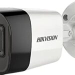 HIKVISION 2MP Outdoor Wired HD1080p with inbuilt Mic for Audio Recording DS-2CE16D0T-ITPFS + USEWELL BNC/DC, White