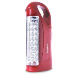 Impex Plastic LED Lantern Emergency Light, Red