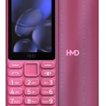 HMD 105 4G Keypad Phone with YouTube, Built-in UPI App, Phone Talker, Long-Lasting Battery, Type - C, Wireless FM Radio | Pink