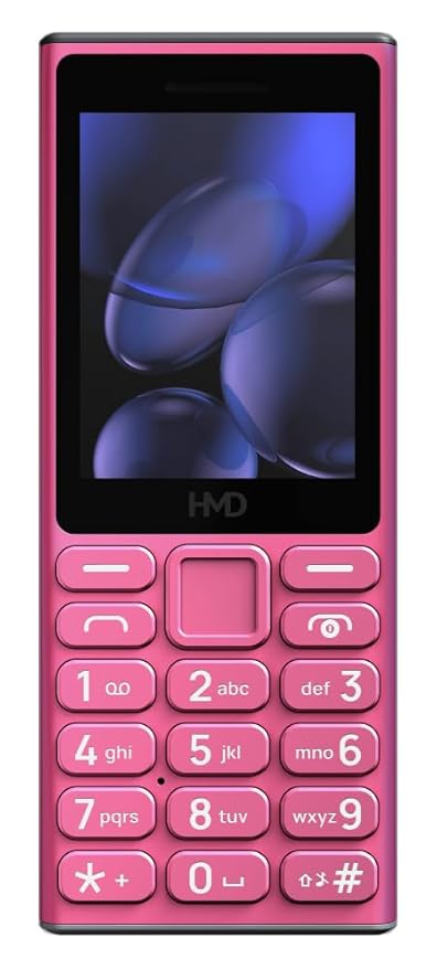 HMD 105 4G Keypad Phone with YouTube, Built-in UPI App, Phone Talker, Long-Lasting Battery, Type - C, Wireless FM Radio | Pink - Image 6