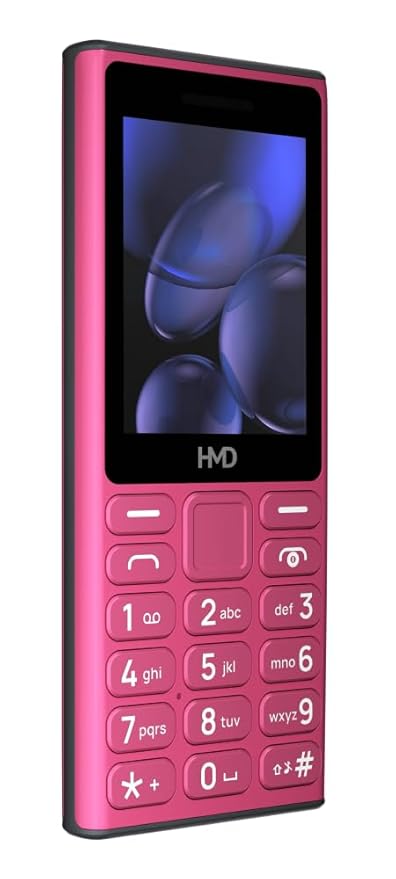 HMD 105 4G Keypad Phone with YouTube, Built-in UPI App, Phone Talker, Long-Lasting Battery, Type - C, Wireless FM Radio | Pink - Image 5