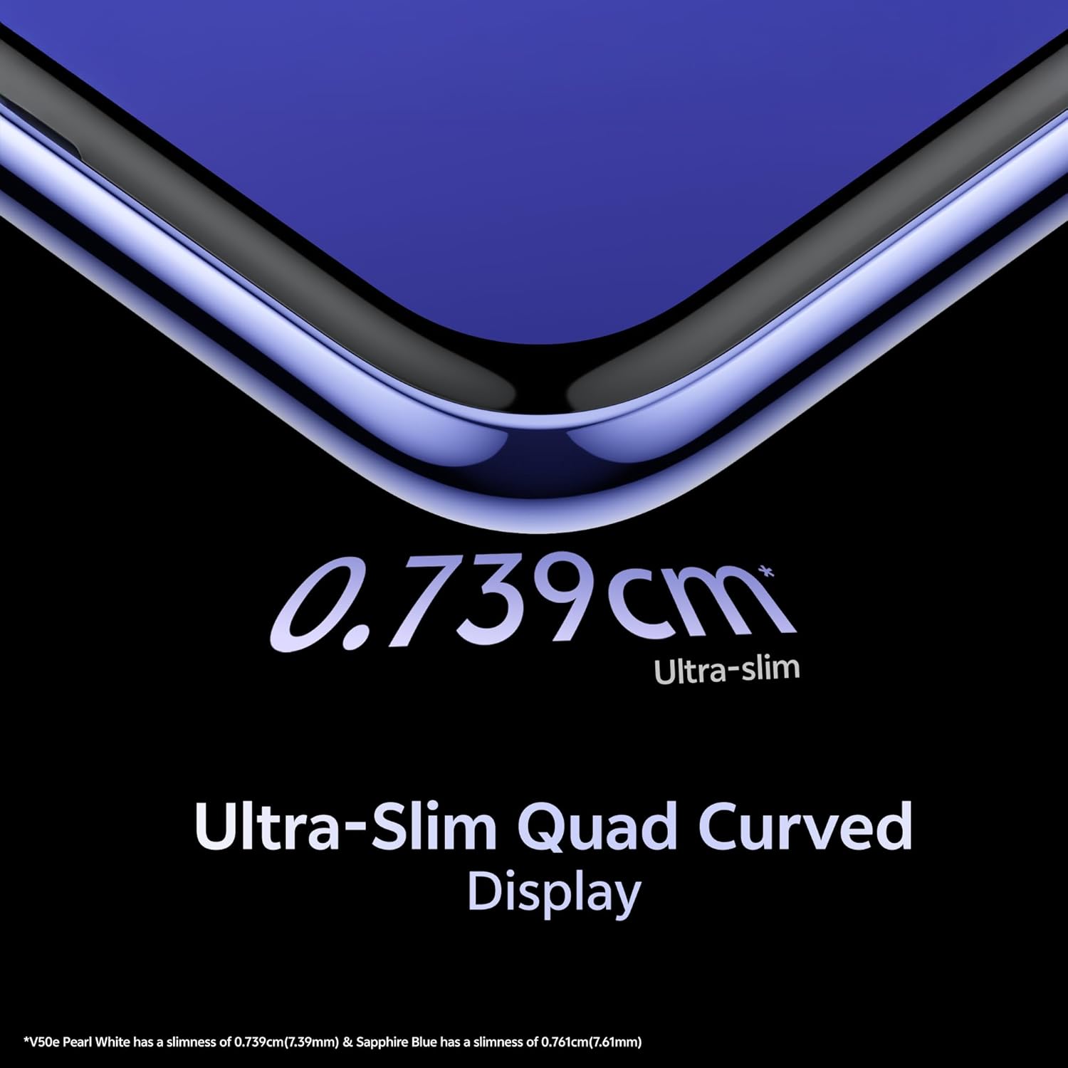 Vivo V50e 5G (Sapphire Blue, 8GB RAM, 128GB Storage) - Image 2