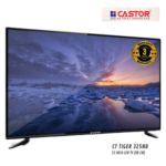 castor| 32 inch normal led tv | hd ready | 3 years warranty | ct tiger 325nb