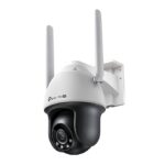 TP-Link VIGI C540-4G 4MP HD Outdoor Full-Color Pan Tilt Network Camera | IP66 Waterproof | 360° Monitoring | Two-Way Audio | H.265+ | 4mm Lens | Remote Management CCTV