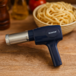 Castor Noodle Pro 450 Rust Proof Cordless Pasta Maker Machine 6 in 1 | Type-C Cordless Maker Detachable Handheld Automatic Pasta | Idiyappam Maker Noodle Maker Home Small Portable Handheld Noodle Press Pasta Sausage Filling Mould
