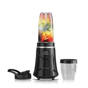 Havells Nutri Power Blender 350 W Mixer Grinder| 1 Speed Switch| Leak Free Sipper Lid| Air Vent Technology| Stainless Steel Blade| 2Yrs Manufacturer Warranty (Black)