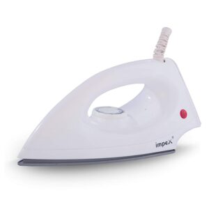 Impex Ritzy Light Weight Dry Iron Box (1000 Watts,White)