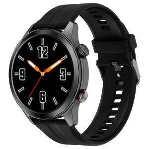 Noise Newly Launched Twist Pro Smartwatch with 1.4" HD Display, Bluetooth Calling, Functional Crown, Metallic Build, Productivity Suite, 24/7 Heart Rate and 120 Sports Modes-(Jet Black)