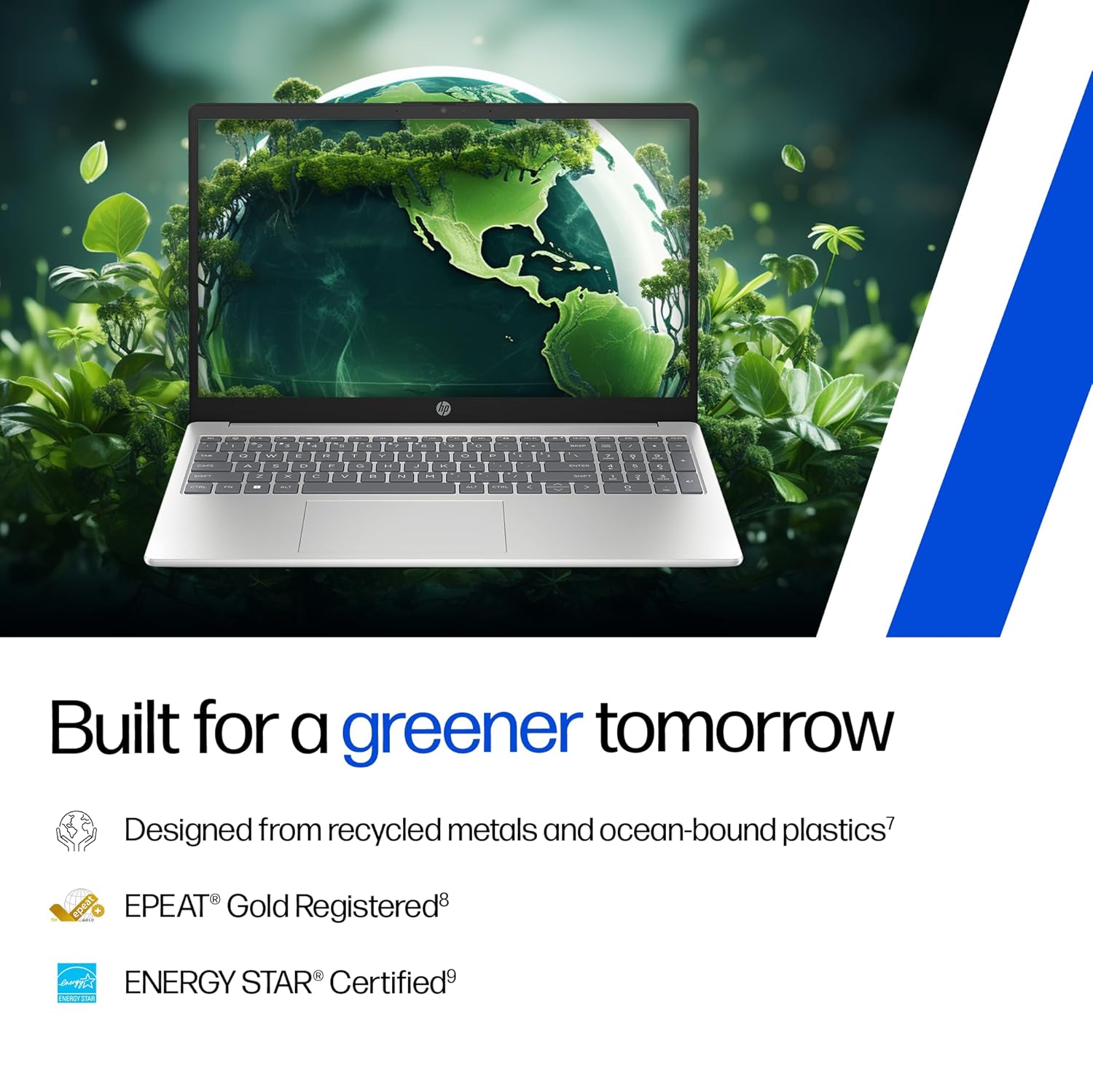 HP 15, 13th Gen Intel Core i3-1315U (8GB DDR4, 512GB SSD), FHD, Micro -Edge, Anti-Glare, 15.6''/39.6cm, Win11, M365* Office24, Silver, 1.59kg, fd0624tu, FHD Camera, UHD Graphics Laptop - Image 13