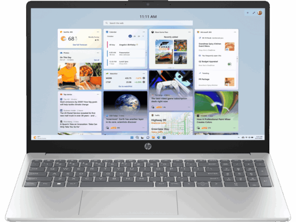 HP LAPTOP | 15-FD0534TU | 39.6 cm (15.6) | INTEL® CORE™ i5 PROCESSOR, 8 GB DDR4 RAM | 512 GB SSD HARD DRIVE | SILVER