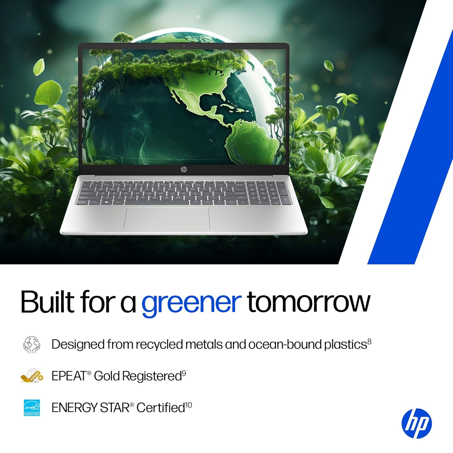 HP 15, Intel Core Ultra 5 125H (16GB DDR5, 1TB SSD) FHD, IPS, 15.6''/39.6cm, Win11, M365 Basic(1yr)*Office24, Silver, 1.65kg, fd1354TU, Intel Arc Graphics, FHD Camera w/Shutter, AI Powered Laptop - Image 16