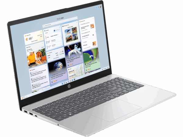 HP LAPTOP | 15-FD0534TU | 39.6 cm (15.6) | INTEL® CORE™ i5 PROCESSOR, 8 GB DDR4 RAM | 512 GB SSD HARD DRIVE | SILVER - Image 4