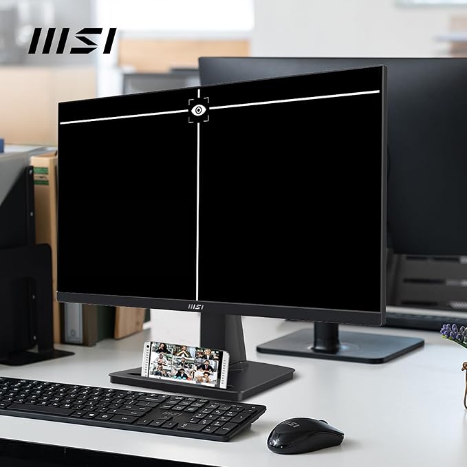 MSI PRO MP225, 21.5 Inch (54.61 cm), IPS Panel, Full HD 1920 x 1080, 100 Hz, Black, Eye-Friendly Screen, Tilt-Adjustable, HDMI, D-Sub (VGA) MonitorMSI PRO MP225, 21.5 Inch (54.61 cm), IPS Panel, Full HD 1920 x 1080, 100 Hz, Black, Eye-Friendly Screen, Tilt-Adjustable, HDMI, D-Sub (VGA) Monitor - Image 4