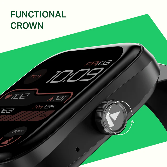 boAt Wave Astra 4 HD Smartwatch with Bluetooth Calling, Functional Crown & Metallic Finish - Image 3