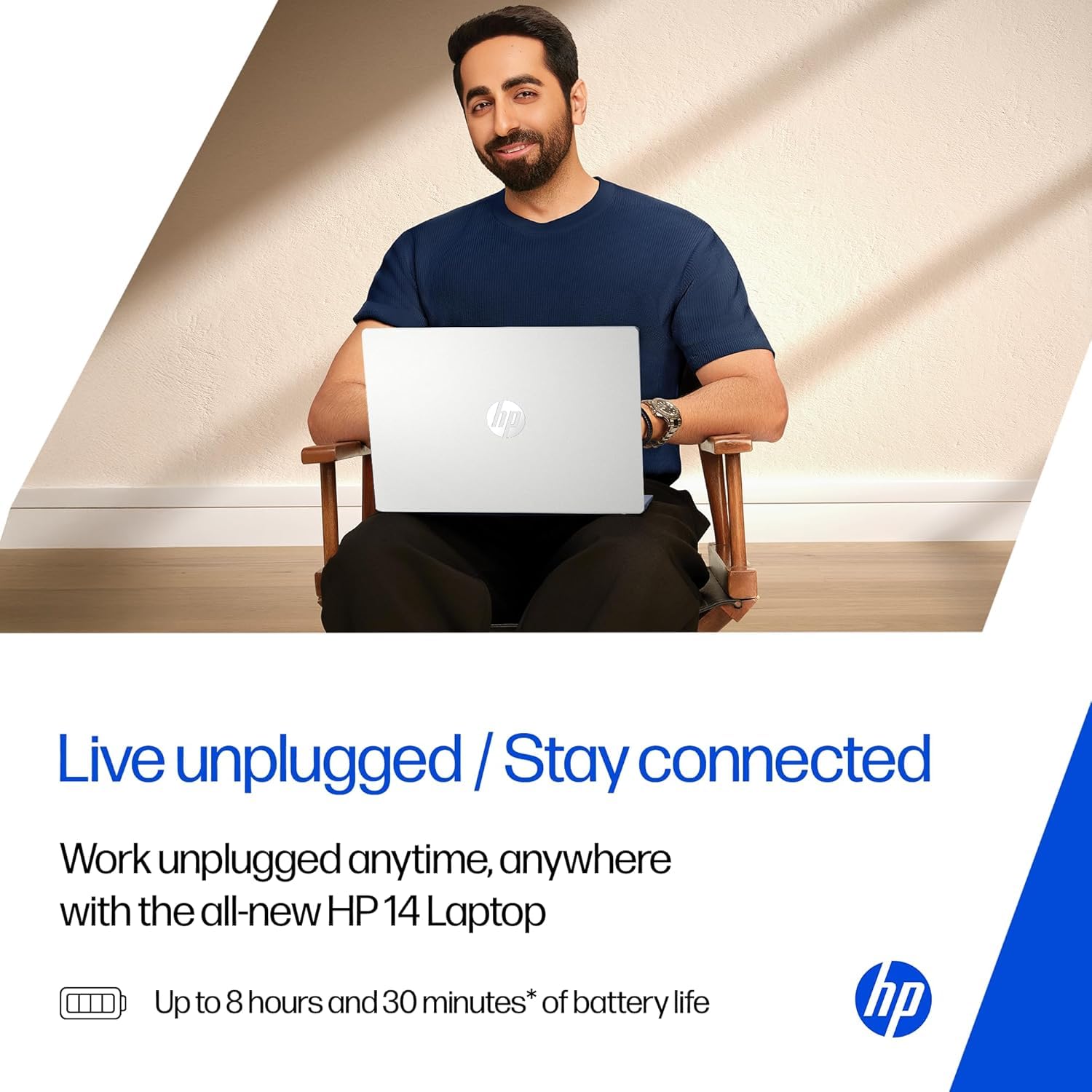 HP 14, Intel Core Ultra 7 155H (16GB DDR5, 512GB SSD) FHD, Anti-Glare, Micro-Edge, 14''/35.6cm, Win11, M365 Basic(1yr)* Office24, Silver, 1.4kg, EP1151TU, Backlit, HD Camera w/Shutter Laptop - Image 7