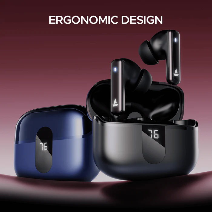 boAt Airdopes Plus 318 Wireless Earbuds with 100 Hours Playback, 4 Mics with ENx™ Technology, BEAST™ Mode - Image 6