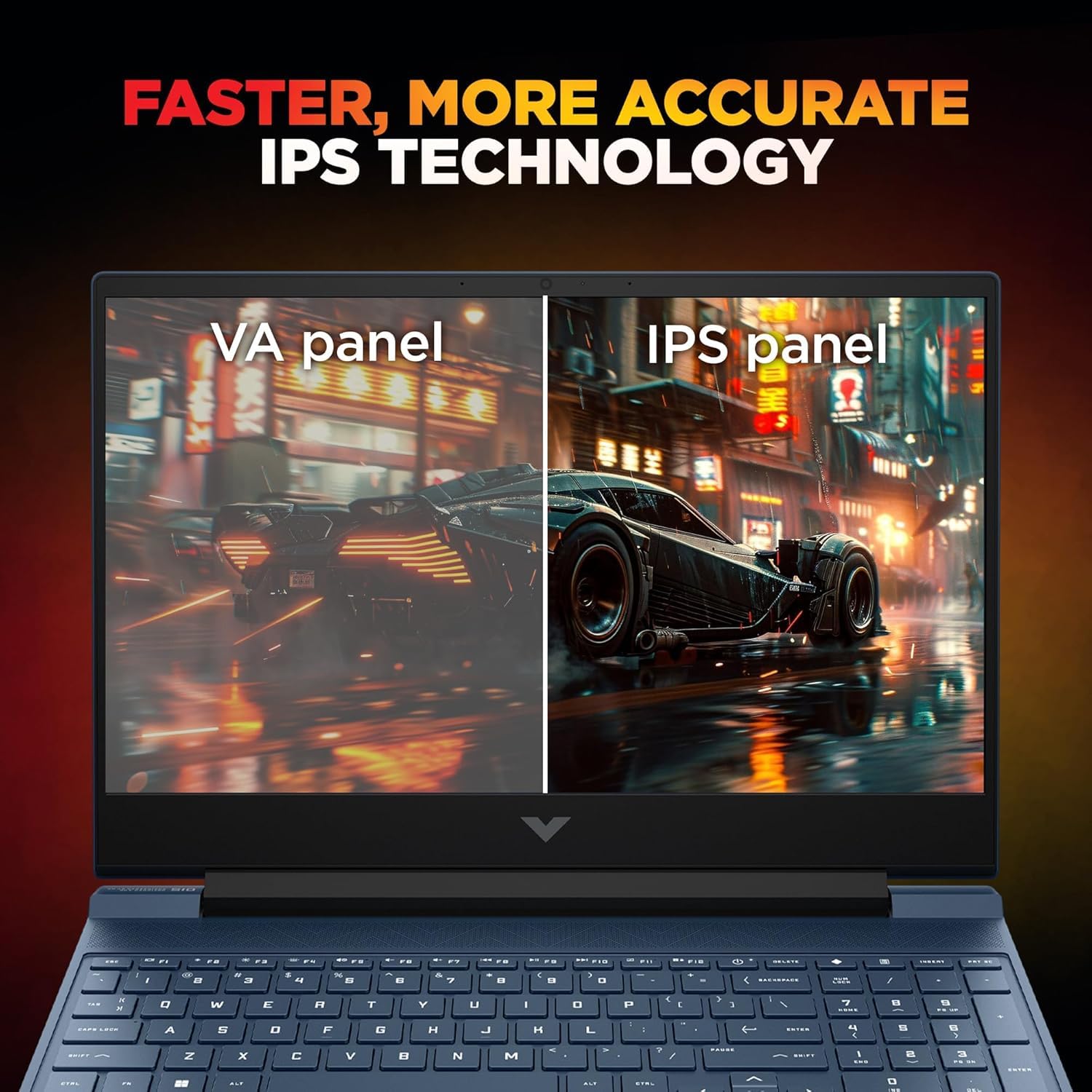 HP Victus, AMD Ryzen 7 7445HS, 6GB RTX 4050,16GB DDR5(Upgradeable) 512GB SSD, 144Hz, IPS, 300nits, FHD, 15.6''/39.6cm, Win11, M365* Office24, Blue, 2.29kg, fb3130AX/3118AX, BL,DTS Audio, Gaming Laptop - Image 7