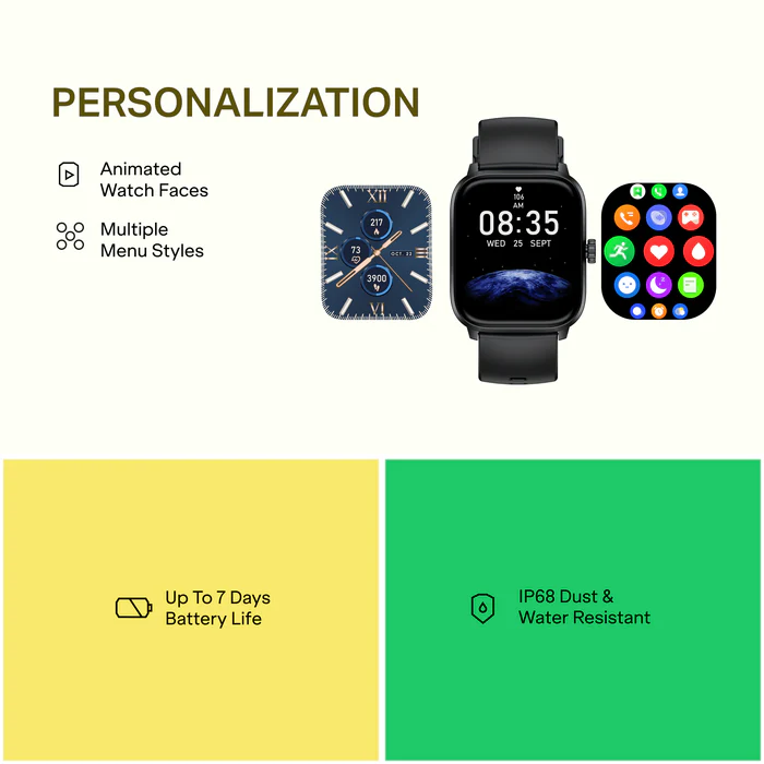 boAt Wave Astra 4 HD Smartwatch with Bluetooth Calling, Functional Crown & Metallic Finish - Image 7