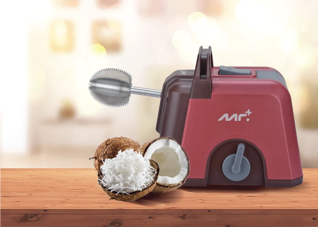 Mr.Plus Coconut Scraper 200W Power & Dual-Speed Precision MC 8300