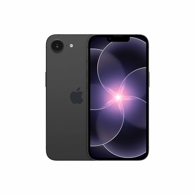 Apple iPhone 17e 256 GB: 15.40 cm (6.1″) Super Retina XDR Display, A19 Chip, All-Day Battery Life, 48MP Fusion Camera, 256GB Starting Storage; Black