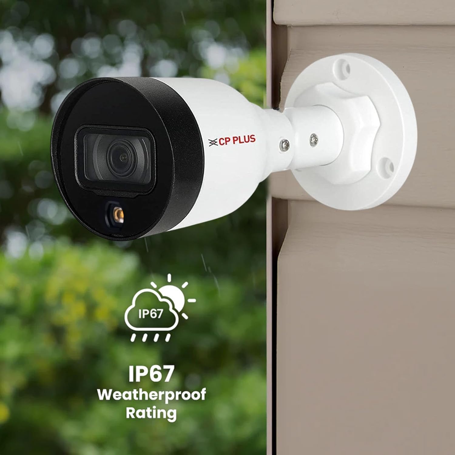 CP Plus 2MP Full HD IP Outdoor Bullet Camera | STQC Model | Model: CP-UNC-TA21L3C-LQ | Color Night Vision | IR Night Vision | 3.6mm Fixed Lens | Built-in Mic | IP67 Weatherproof - Image 3