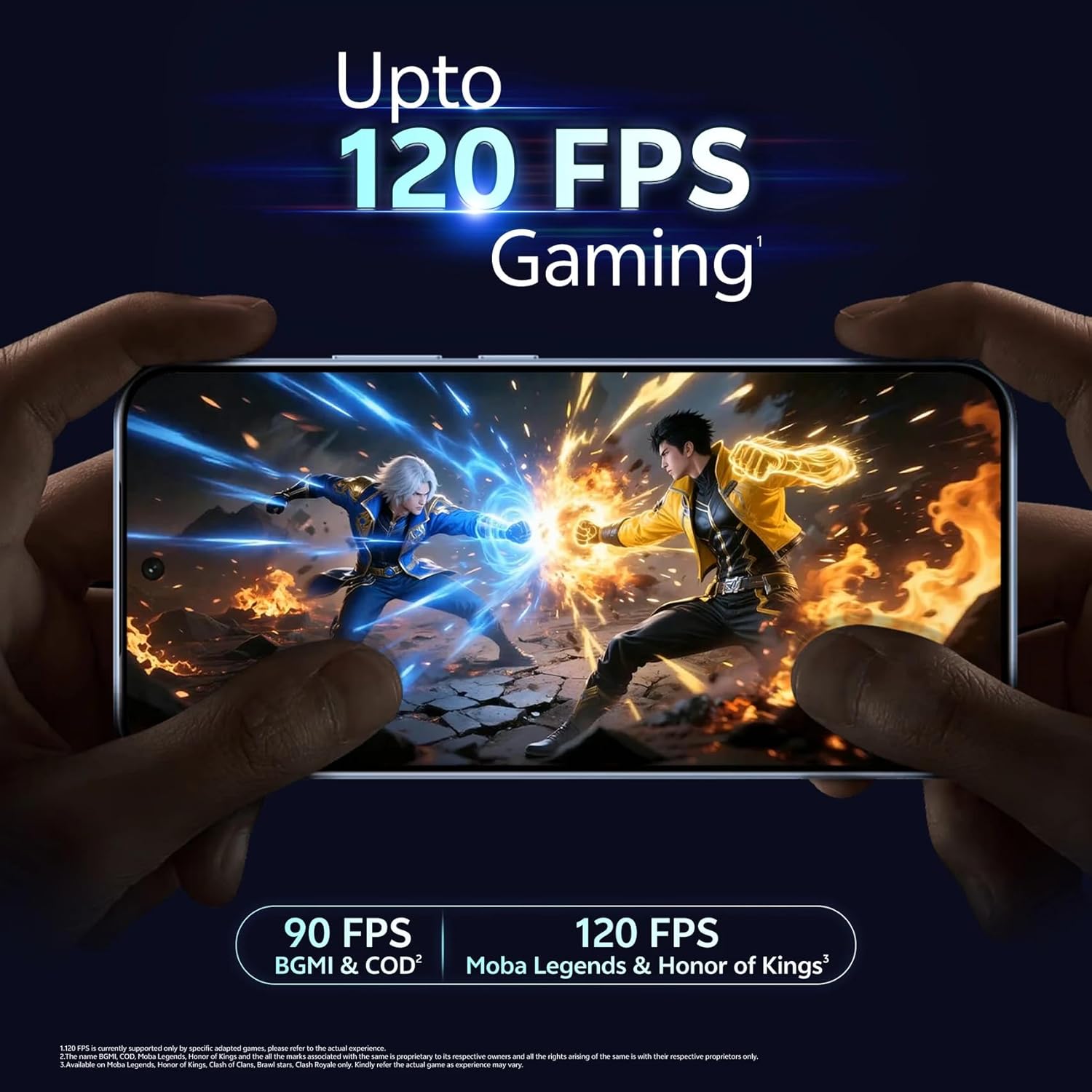 vivo T5 Pro 5G (Glacier Blue, 8GB RAM, 256GB Storage) | 50MP Camera | 6.83" FHD+ AMOLED Display | Snapdragon 7s Gen 4 | 9020mAh Battery - Image 2