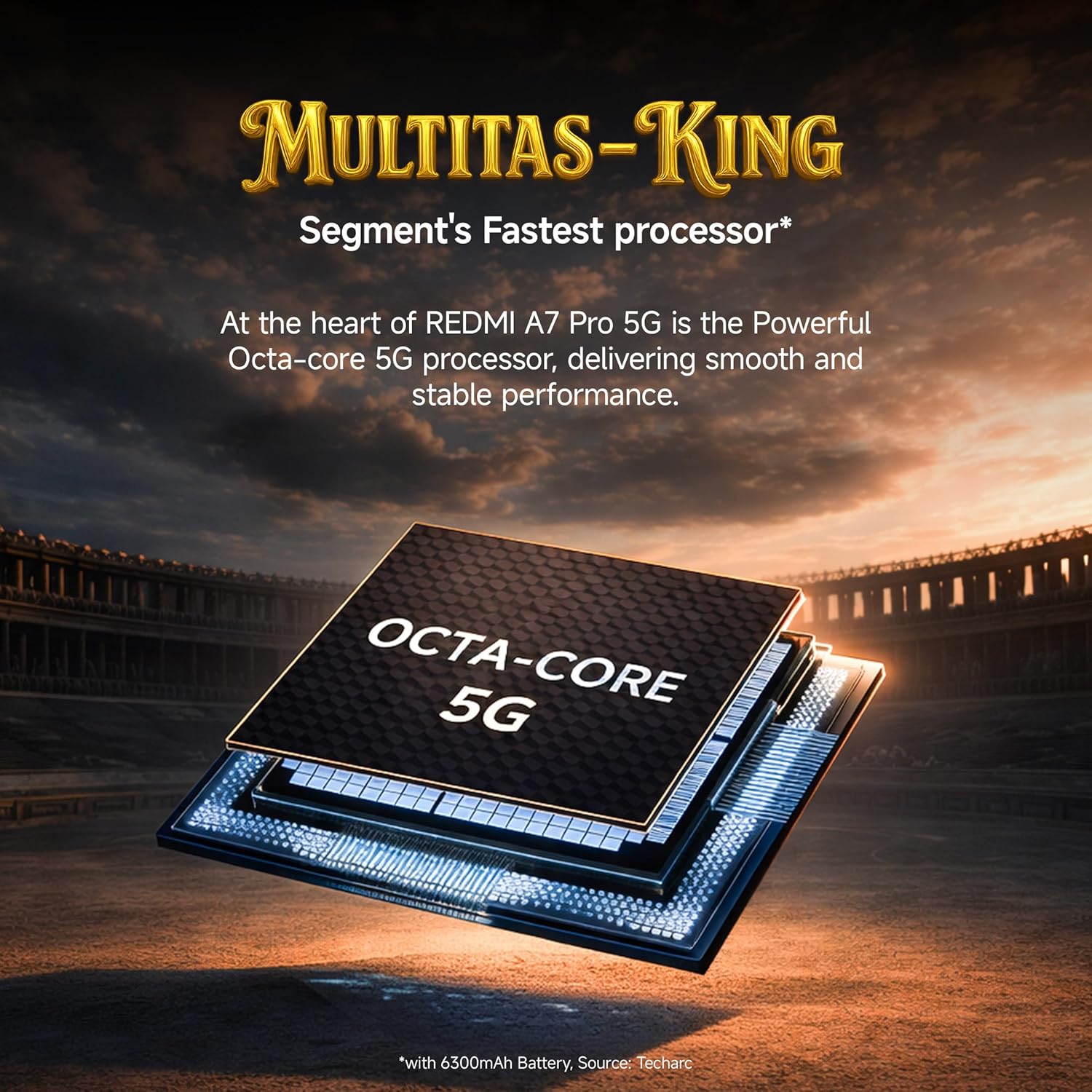 REDMI A7 Pro 5G (Mist Blue, 4GB RAM, 64GB Storage) | Segment's Fastest Processor | Segment's Largest Battery | Segment's Largest & Smoothest 6.9in 120Hz Display - Image 12
