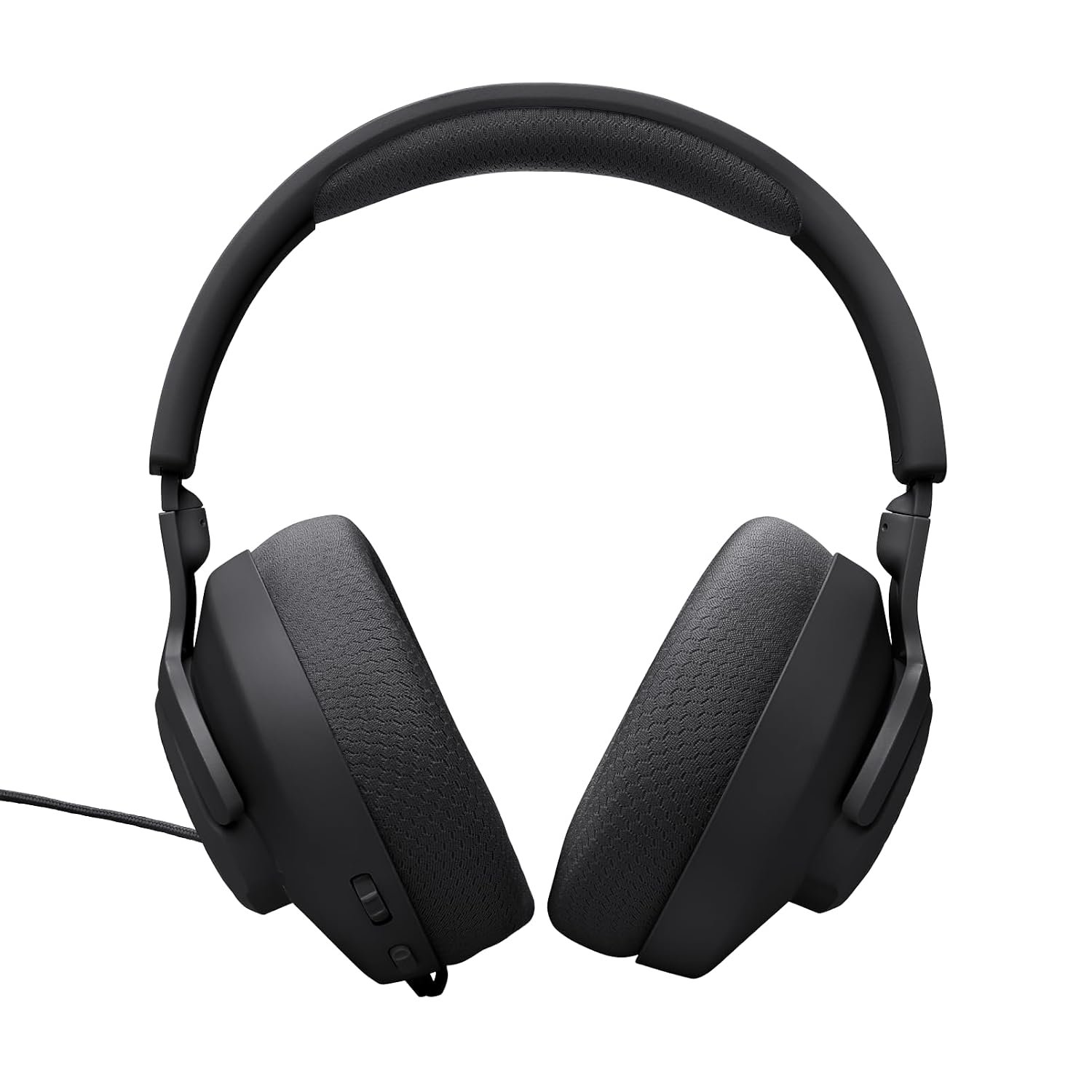 JBL Quantum 100M2 Wired Gaming Headphones, Supports Windows sonic spatial audio, 40mm Realistic Dynamic Drivers, Omnidirectional Detachable Mic, Breathable Memory Foam cushions, PC/Xbox/PS/3.5mm-Black - Image 3