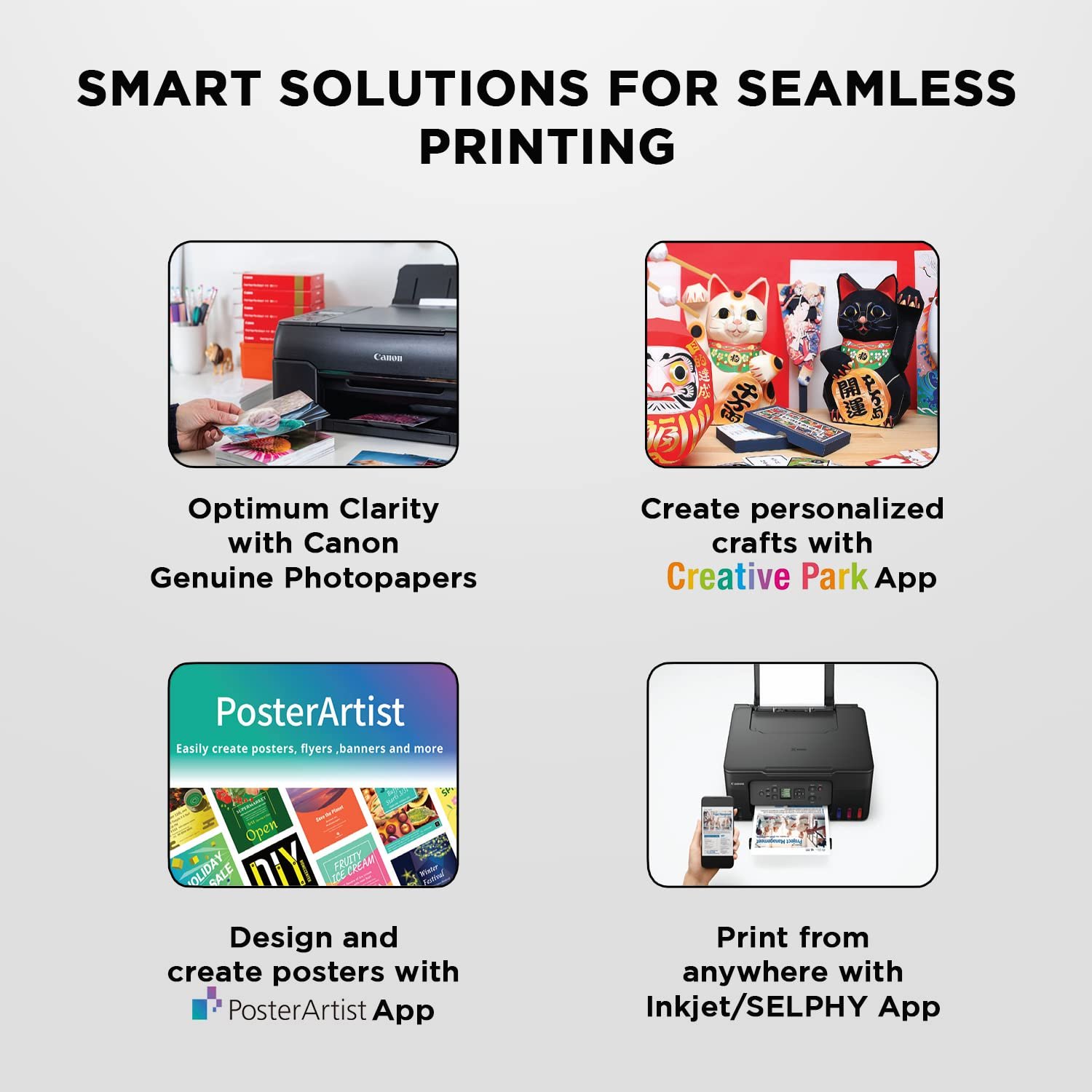 Canon PIXMA MegaTank G2012 All in One (Print, Scan, Copy) Inktank Colour Printer with 2 Additional Black Ink Bottles (Per Black Bottle Yield 6000 Prints and Colour 7000 Prints) for Home/Office - Image 2