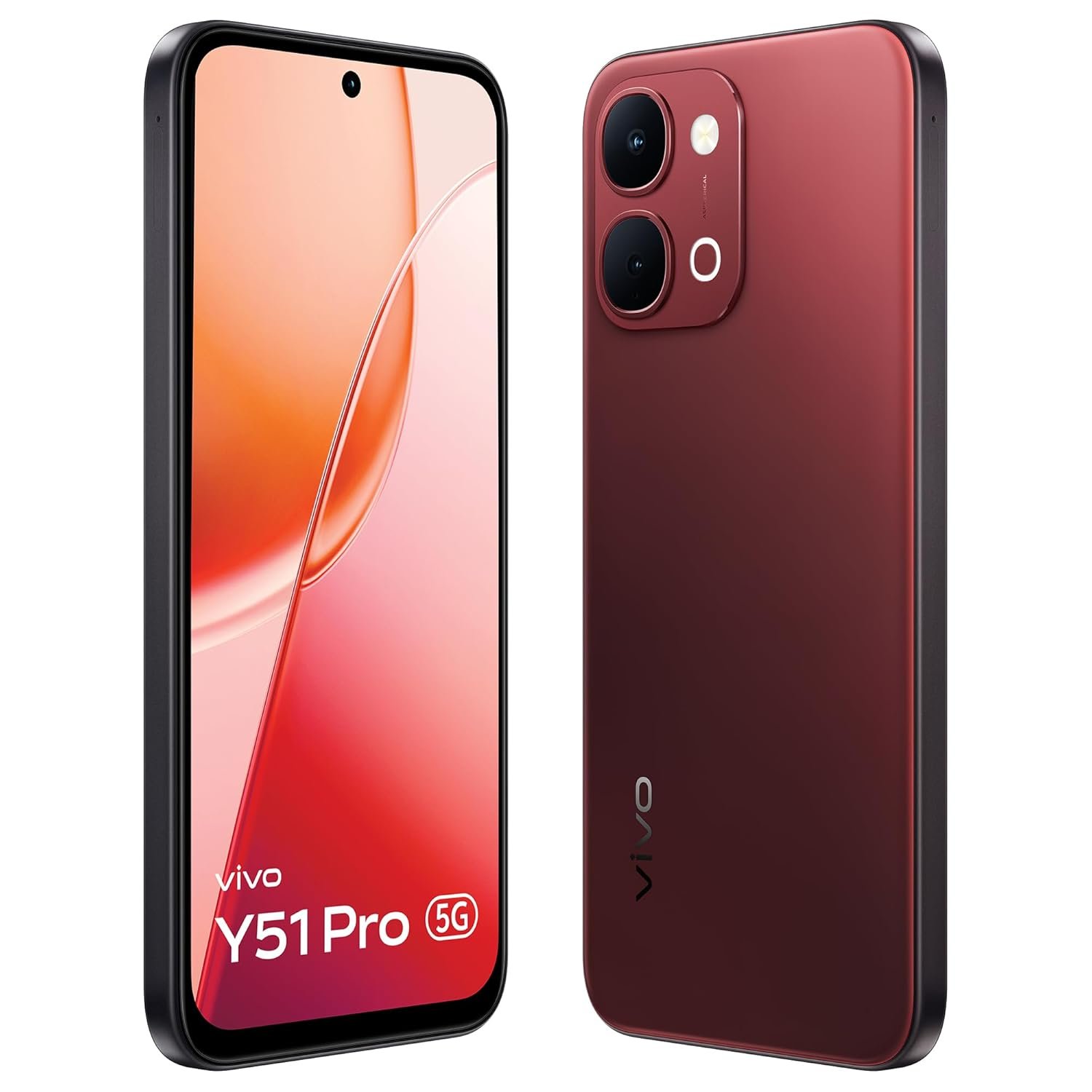 vivo Y51 Pro 5G (Crimson Red, 8GB RAM, 128GB Storage) - Image 3
