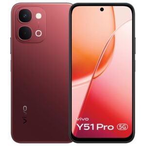 vivo Y51 Pro 5G (Crimson Red, 8GB RAM, 128GB Storage)