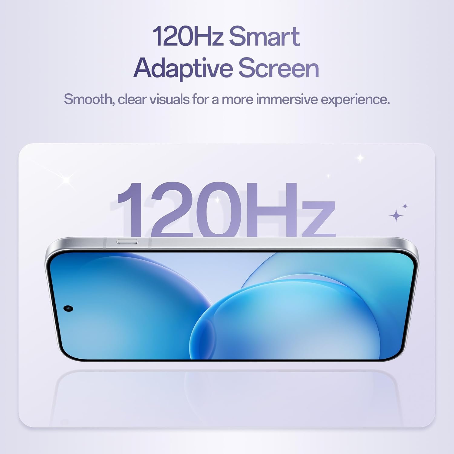 Oppo Reno16c 5G (Stellar Purple, 8GB, 128GB) | 50MP 3.5X Telephoto Camera | 4K Video | AI Remix Collage | 7000mAh 80W SUPERVOOC | ColorOS 16 | IP69K | Dimensity 7300 - Image 5