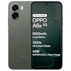 Oppo A6X 5G (Olive Green, 4GB RAM, 128GB Storage)