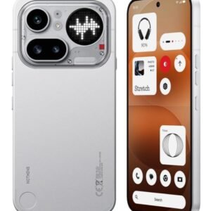 Nothing Phone (4a) Pro (Silver, 8GB, 256GB) | Powered by a 4nm Snapdragon 7 Gen 4 processor featuring 8GB RAM and 256GB storage for lightning-fast 5G...